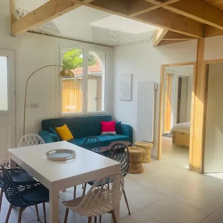 De Penelope Avec Prive Centre-ville Et Semesterbostad Andernos-les-Bains